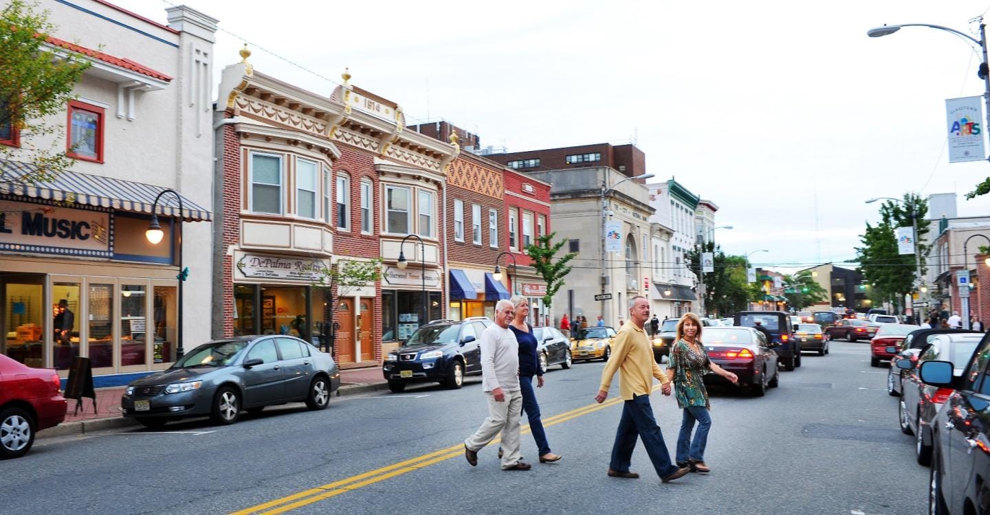 Millville streetscape, Cumberland County, NJ