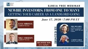 Newbie Investors webinar: From 1 to Many, Getting your career as a landlord going